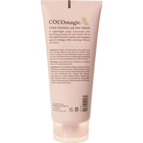 Transform your hair with the power of Coco Magic Frizz Control